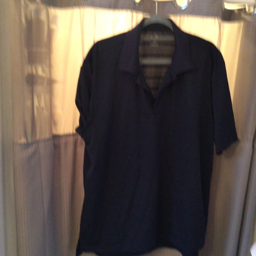 Men’s Adidas Navy Blue Polo size large